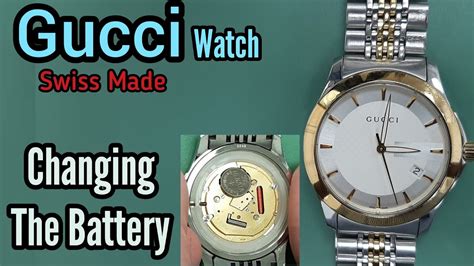 gucci watch batteries